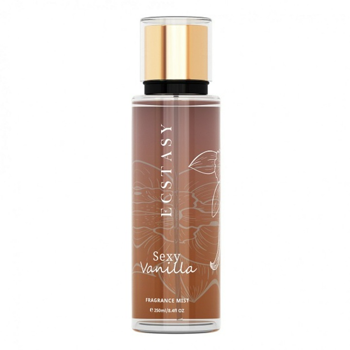 Body Mist, Ecstasy, Sexy Vanilla, 250ml