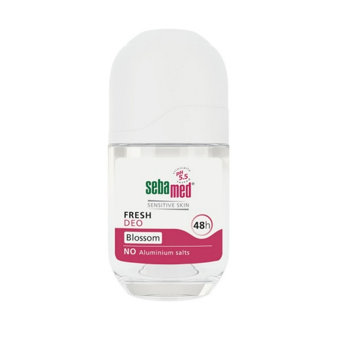 Deodorant, Sebamed, 48 h, floare proaspata, roll-on, 50 ml
