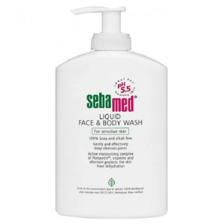 Gel lichid pentru fata si corp, Sebamed, 1000 ml