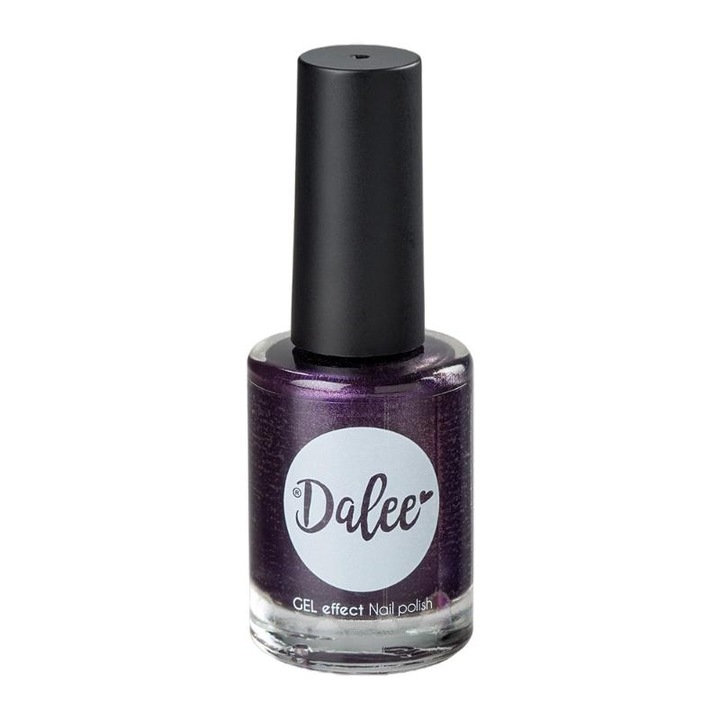 Lac de unghii Dalee Gel Effect, 404 Holo Plum Purple, 12ml