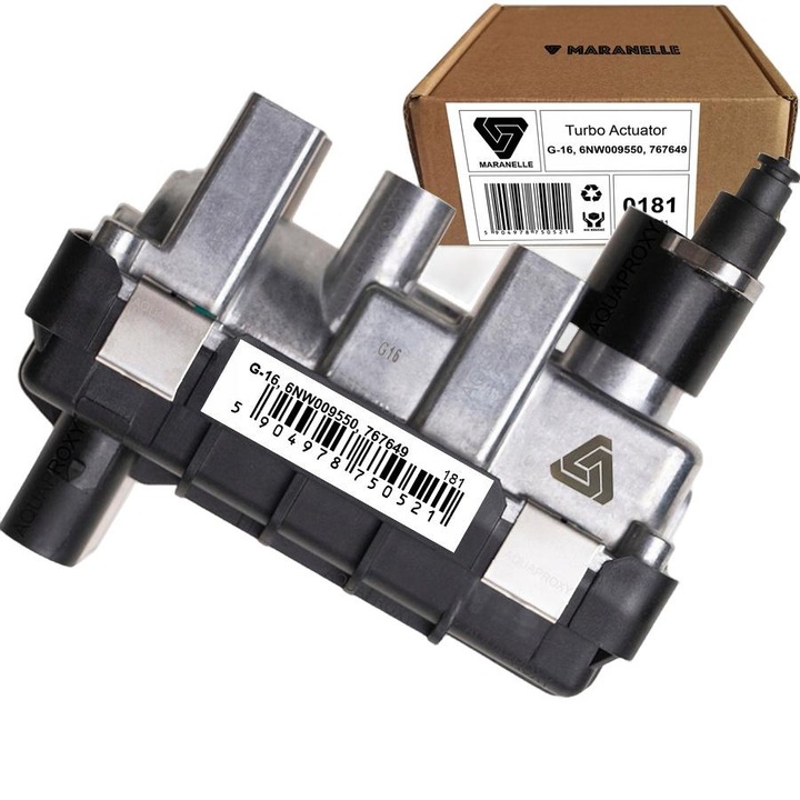 Actuator, controler turbina, G-16, 6NW009550, 767649 Pentru: AUDI: Q7 - 4.2 TDI quattro / VW: Touareg - 4.2 V8 TDI / PORSCHE: Cayenne - 4.2 S Diesel