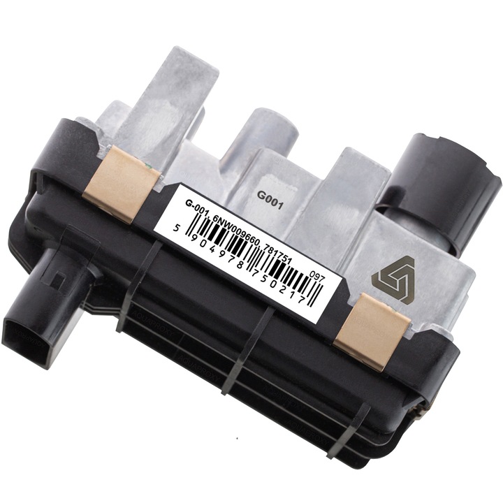 Controler turbina, actuator turbina G-001, 6NW009660, 781751 Pentru JEEP: Grand Cherokee III - 3.0 CRD / CHRYSLER: 300 C - 3.0 CRD / MERCEDES: C-Klasse, CLK, CLS, E-Klasse, G-Klasse, GL-Klasse, M-Klasse, R-Klasse, Sprinter, Viano, Vito - 3.0