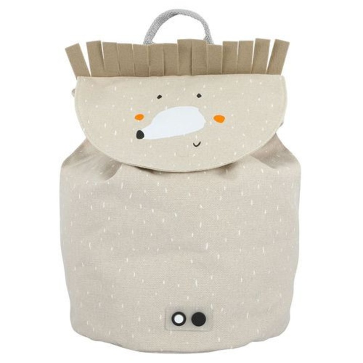 Rucsac pentru copii, Trixie, Bumbac, Bej