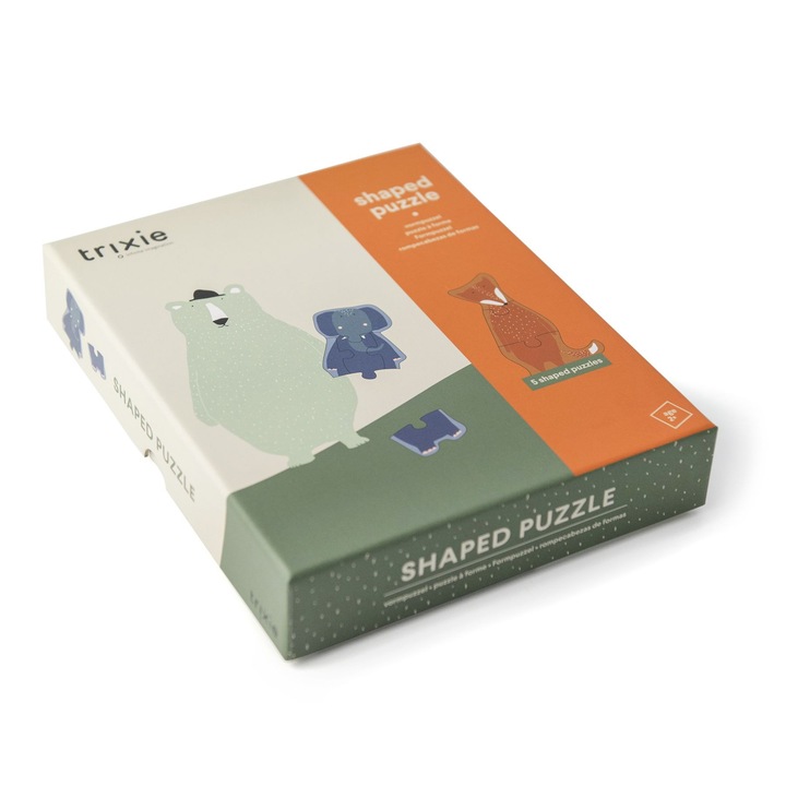 Puzzle pentru copii, Trixie, Multicolor