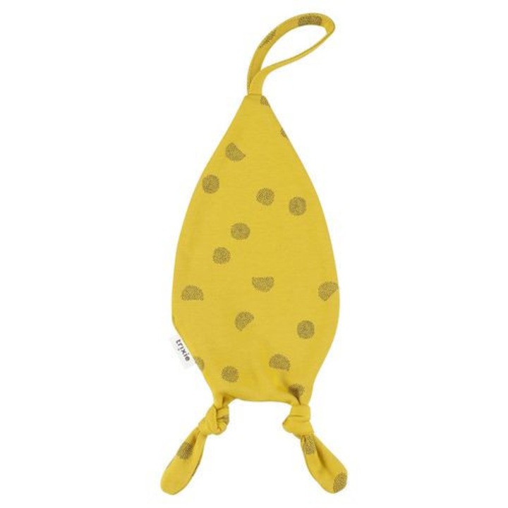 Висулка за залъгалка, Trixie, Памук, Жълт