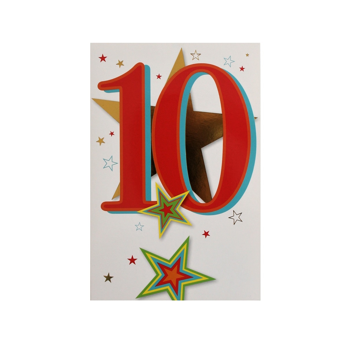 Картичка за 10 години юбилей - eMAG.bg