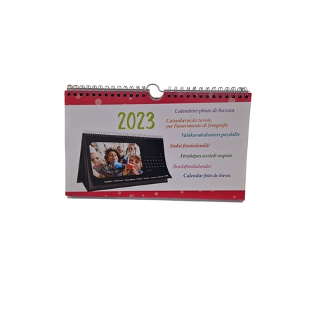 Calendar familial 2023 de birou personalizabil poze sau desene