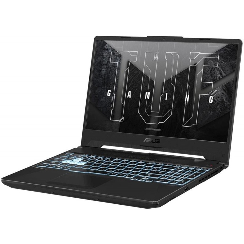 Laptop ASUS TUF Gaming A15 FA506NCG-HN276MXM, AMD Ryzen 7 7445HS, 15.6 inch, RAM 32GB, SSD 1TB, nVidia GeForce RTX 3050 4GB, No OS, Graphite Black