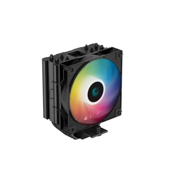 Cooler DeepCool AG400 BK ARGB, 240mm, cu aer, skt. Intel/ AMD, iluminare ARGB