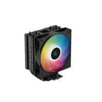 Cooler DeepCool AG400 BK ARGB, 240mm, cu aer, skt. Intel/ AMD, iluminare ARGB