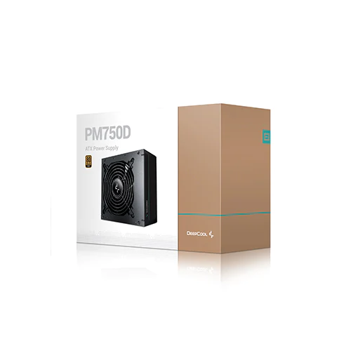 Sursa PC Deepcool PM750D 750W, 80 PLUS Gold, negru - eMAG.ro