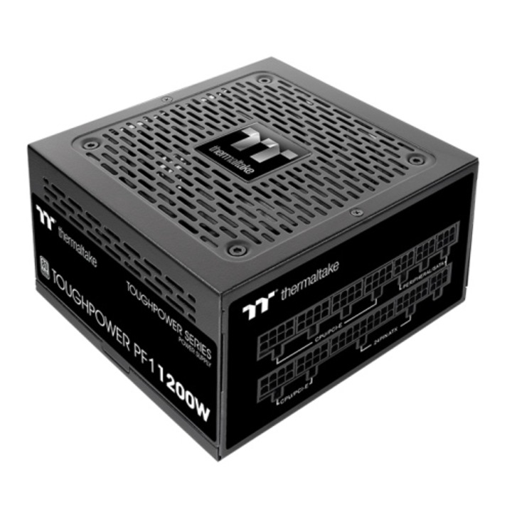 Thermaltake Toughpower PF1 tápegység, Teljesen moduláris, 1200W, 80 PLUS Paltinium