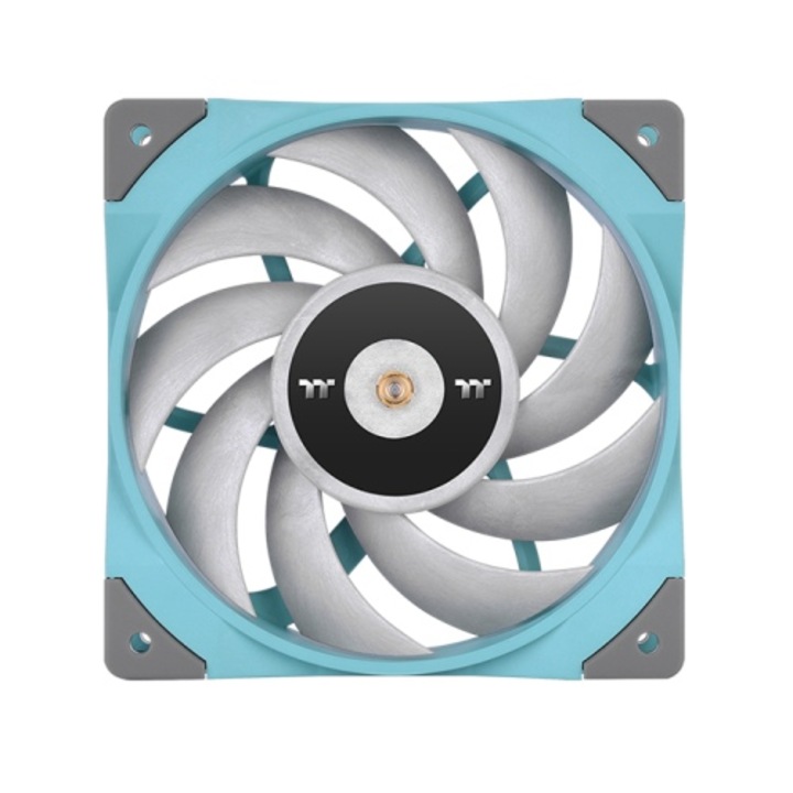 Вентилатор Thermaltake ToughFan 12, 120 мм, Turquoise