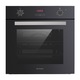 Pachet Pyramis PHC 61430IFB8060, cuptor electric incorporabil si plita electrica, 6 functii, clasa A, volum 64 litri, control electronic, 4 zone de gatit vitro, finisaj sticla neagra si inox