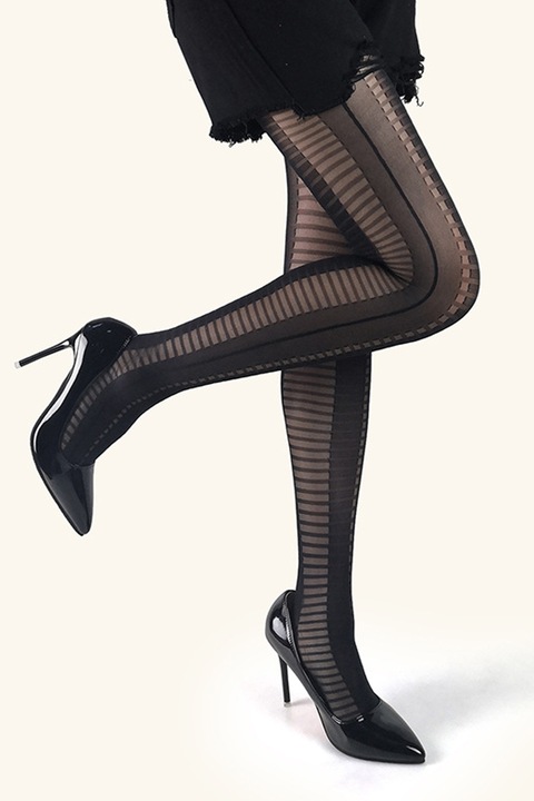 Dres dama, Rochena, Lycra, 8553, Negru, S-M INTL