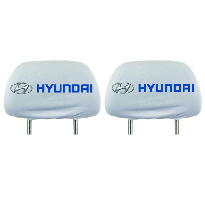 Set 2 huse tetiere, pentru gama auto Hyundai
