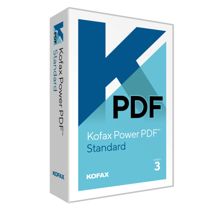 Licenc Kofax Power PDF Standard 5.0 1 Device Permanent Electronics