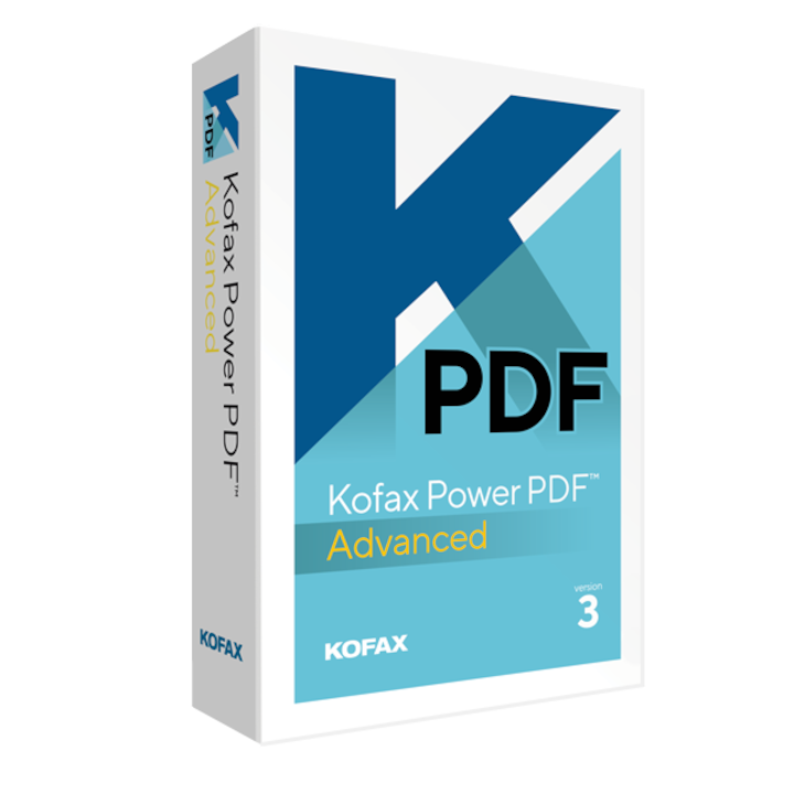 Licenc Kofax Power PDF Advanced 5.0 1 Device Permanent Electronics