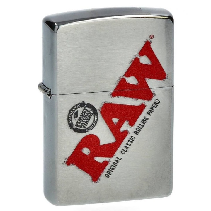 Bricheta Zippo Raw Silver antivant