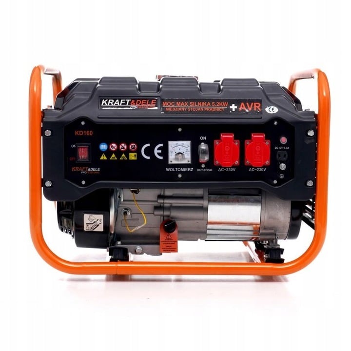 Generator curent, 3500W 12/230V, KD160, Kraft&Dele
