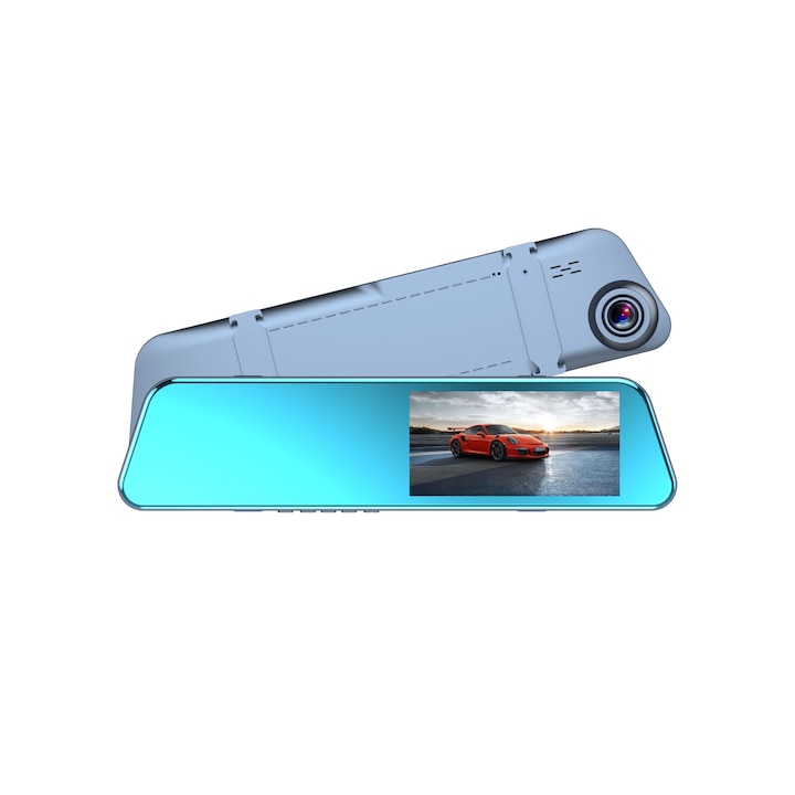 Автомобилна камера за огледало за обратно виждане Full HD, предно и задно videoCAR L300