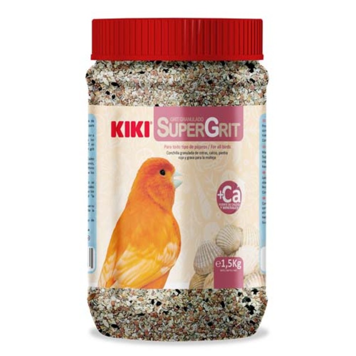 Kiki Super Grit 1,5kg homok madaraknak dobozban