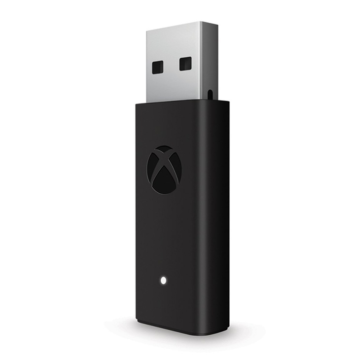 Vezeték nélküli adapter Xbox One Controller PC, fekete