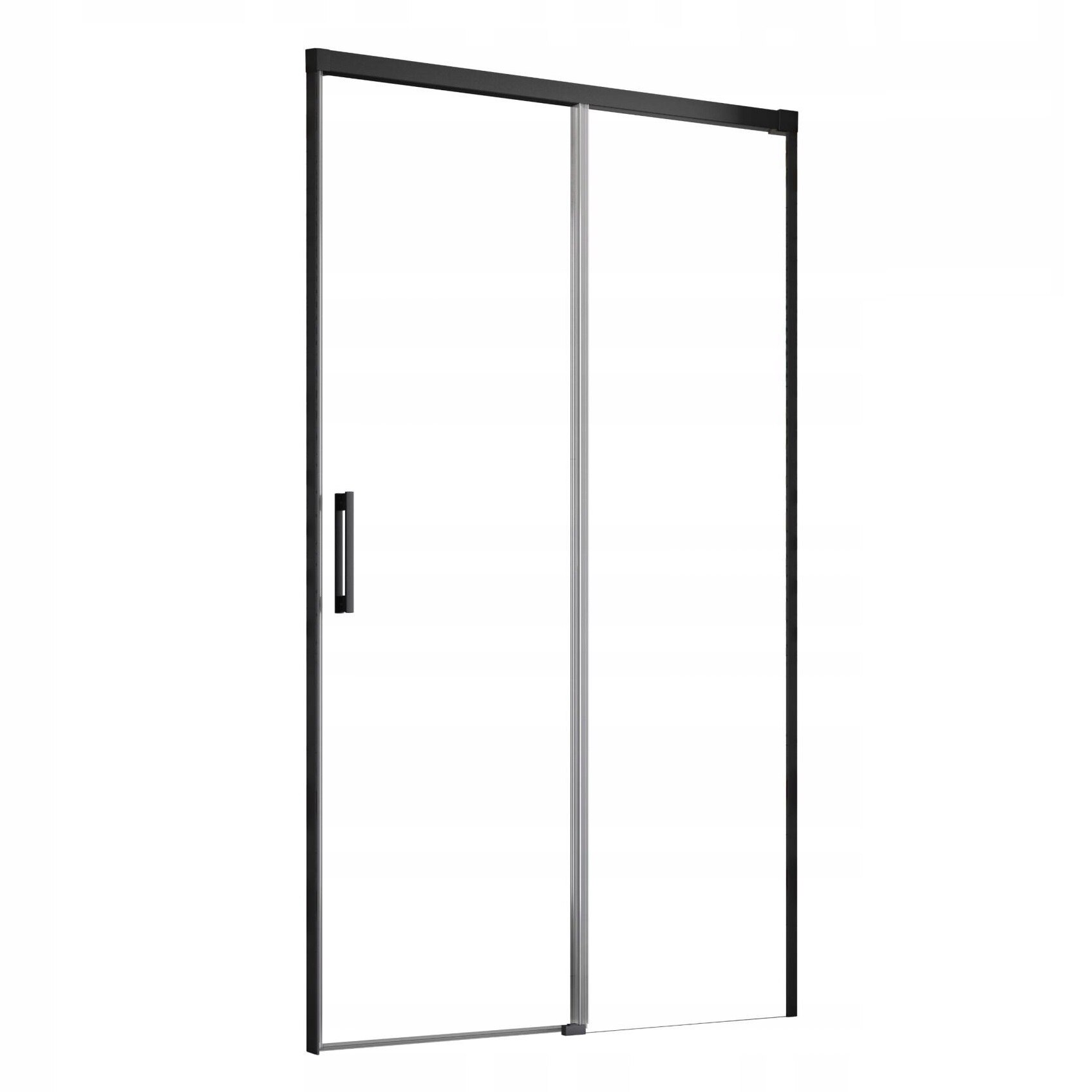 Usa glisanta pentru nisa Radaway Idea Black DWJ dreapta 120x200,5 cm ...