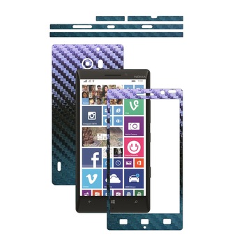 Folie de protectie Carbon Skinz, Husa de tip Skin Adeziv pentru Carcasa, Carbon Cameleon dedicata Nokia Lumia 930 Folie de protectie Carbon Skinz, Husa de tip Skin Adeziv pentru Carcasa, Carbon Cameleon dedicata Nokia Lumia 930