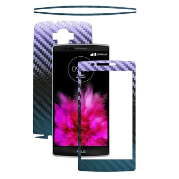 Folie de protectie Carbon Skinz, Husa de tip Skin Adeziv pentru Carcasa, Carbon Cameleon dedicata LG G Flex2 Folie de protectie Carbon Skinz, Husa de tip Skin Adeziv pentru Carcasa, Carbon Cameleon dedicata LG G Flex2