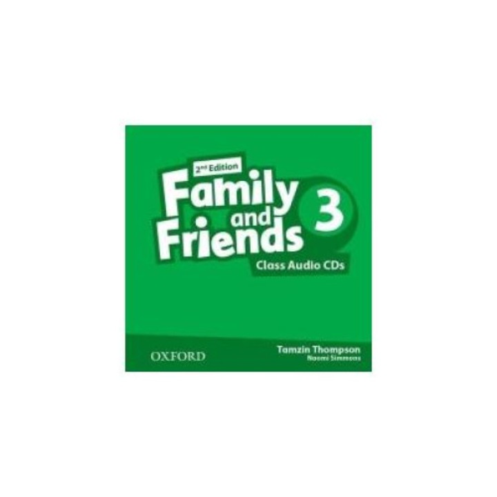 Family and Friends: Level 3: Class Audio CD (2 Discs) (2nd edition), Naomi Simmons