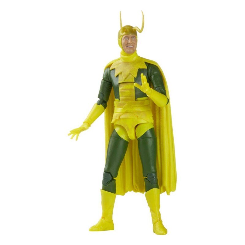 Figurina Loki Marvel Legends Khonshu BAF: Classic Loki, 15cm ...