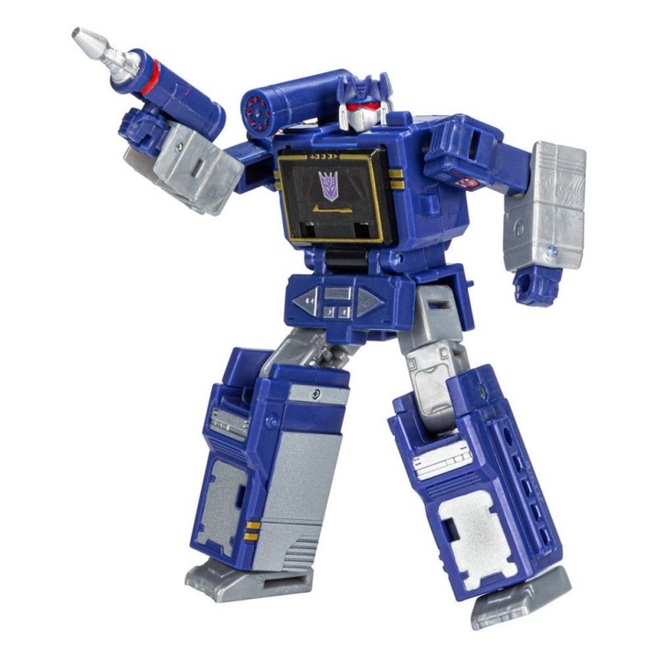 Figurina Transformers Legacy Core Class Soundwave, 9cm, Multicolor