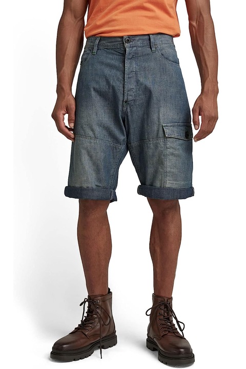 Мъжки дънки G-Star Raw Bearing Cargo Short, Син, Размер 35
