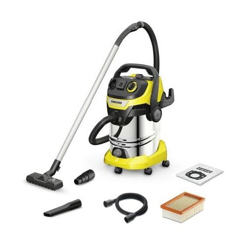 Aspirator universal Karcher 1.628-361.0, 30l, 1300W, Galben/Negru