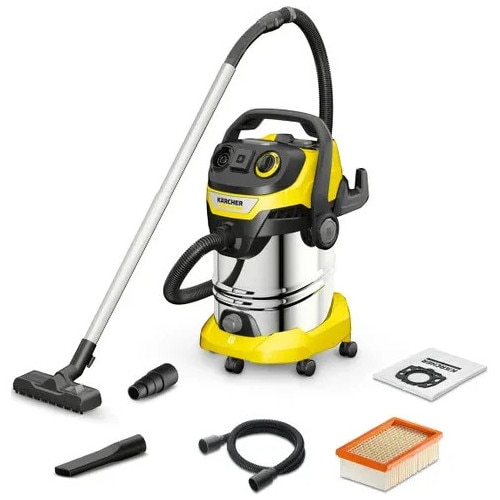 Aspirator universal Karcher 1.628-361.0, 30l, 1300W, Galben/Negru