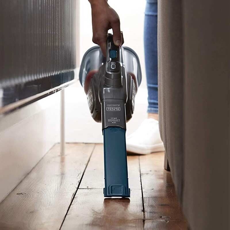Преносима прахосмукачка, Black & Decker, 24W, сива - eMAG.bg