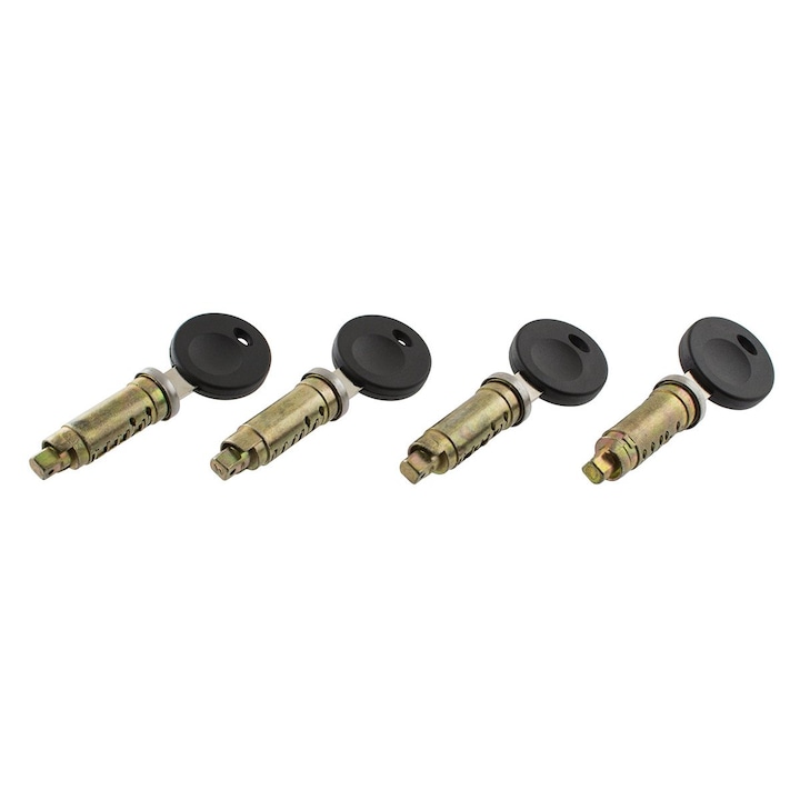 Set 4 incuietori usa VW T4, Modecar, Negru/Auriu