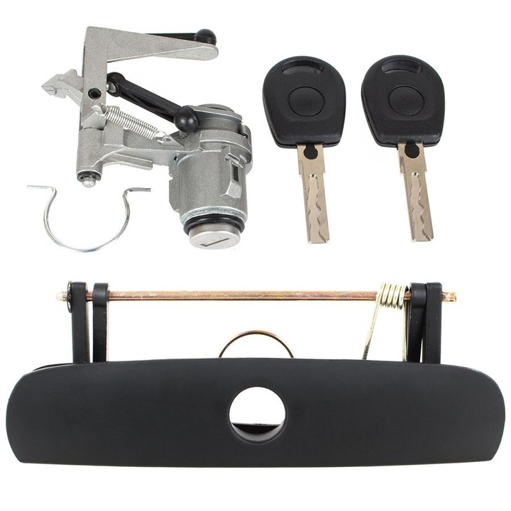 Külső fogantyú MODECAR zárral, VW Polo IV 9N 2001-2009-hez, 2 kulccsal