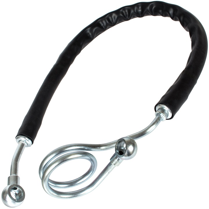 Szervokormány tömlő, Modecar, Kompatibilis VW Passat B5 96-05 1.6 / 1.8 / 1.8 T / 1.9 TDI / 2.0, Fekete/ezüst