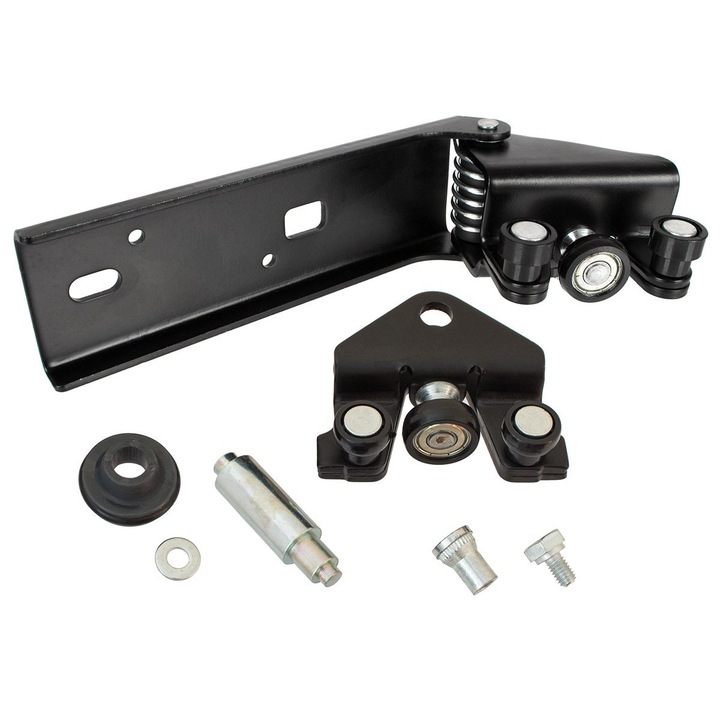 Set 3x garnituri laterale culisante, Modecar, Renault Trafic II 01-14, Negru