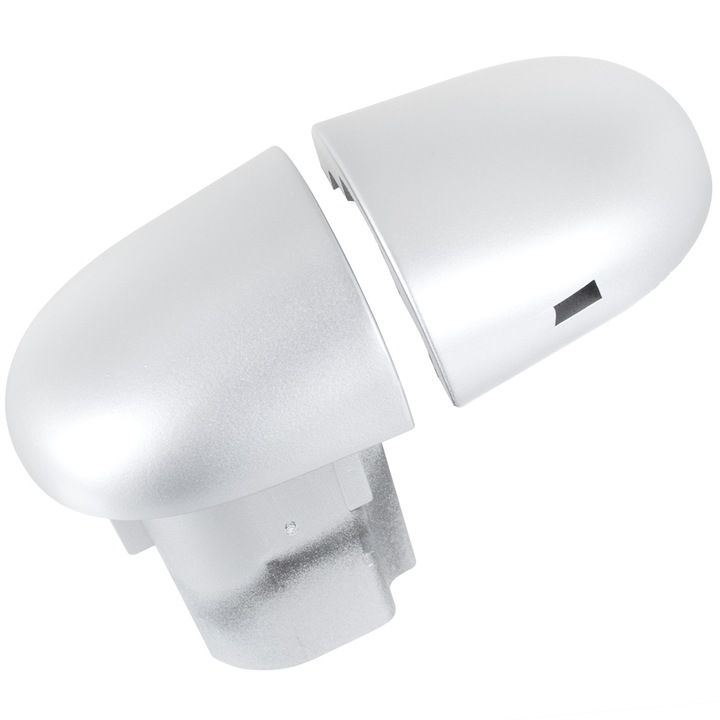 Set 2 capace maner exterior Modecar pentru Renault Megane II, Argintiu