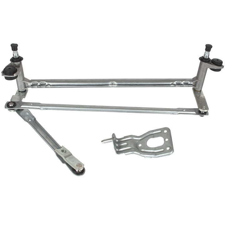 Ablaktörlő mechanizmus, Modecar, Seat Ibiza IV/Volkswagen Polo V típussal kompatibilis, ezüst