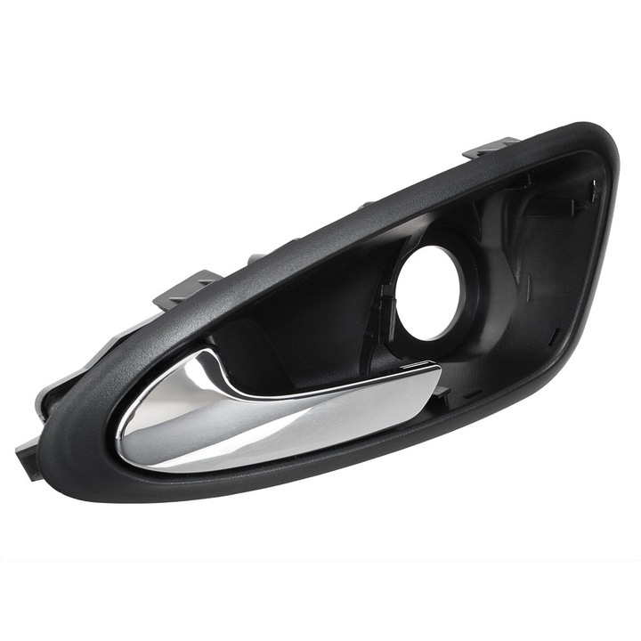 Belső kilincs Seat Ibiza IV-hez, 2008-2017, szett, fekete króm részletekkel, bal