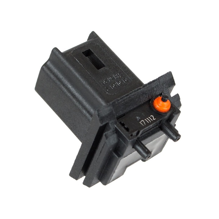 Csomagtérajtó kilincskapcsoló, Modecar, Műanyag, Fekete