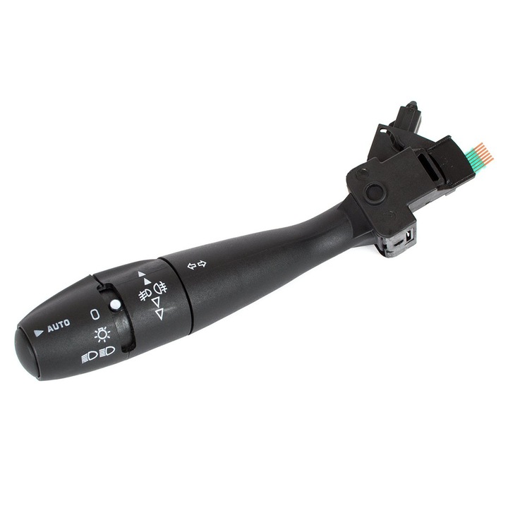 Lámpa/jelző kapcsoló kar, Modecar, Peugeot, Fekete