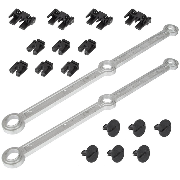 Szívócső javító készlet, Modecar, Mercedes Viano / Vito W639 OM642, 3.0/3.2 CDI, fekete/ezüst