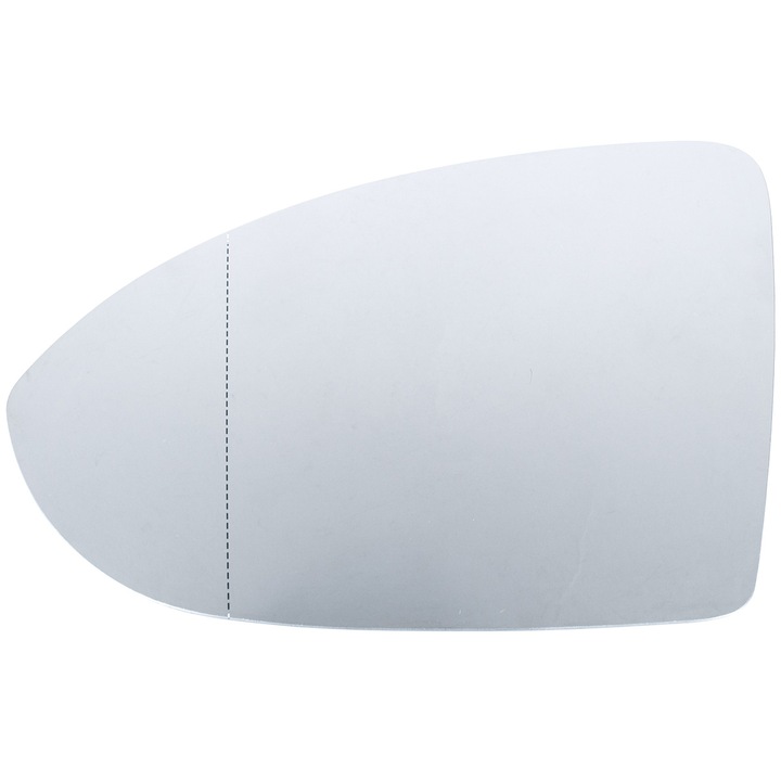 Oglinda auto, Volkswagen Golf VII, sticla alba asferica, incalzita, stanga, 2012+