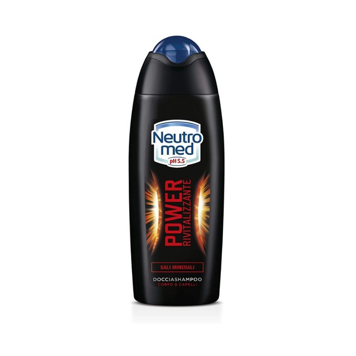 Ultra friss tusfürdő testre és hajra, revitalizáló, mentavíz illattal, 250 ml