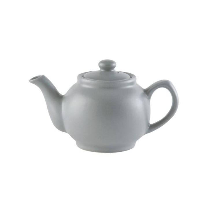 Teáskanna, Price & Kensington, kerámia, 0,45 l, 17 x 9,5 x 10,5 cm, szürke